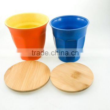 Degradable Environmental Best design bamboo fiber mug