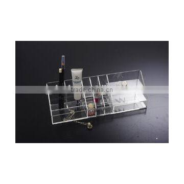 new design transparent lipstick etc cosmetic display case