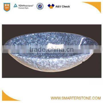 chinese blue granite round wash basin