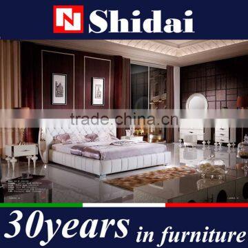 the Italian Modern Bedroom Set, Bed Room Bed, Furniture Beds B9024 photo-3