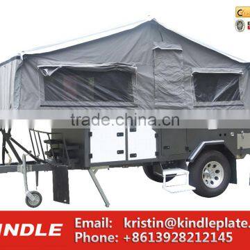 High Quality Rear Folding Tent Camping Trailer Car Camper photo-5