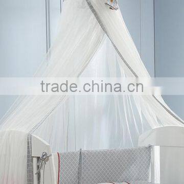 Lovely Special Design Jingle Bell Mosquito Net and Bed Crown, Modern Bed Crown With Valance for Baby Cot BF11-08023c photo-3