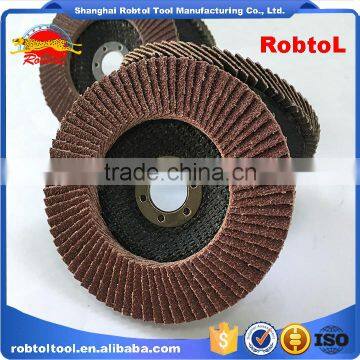 T27 Flap Disc 115mm 4.5" Abrasive Aluminum Oxide Flap Disk Grinding Wheel ,sanding Grit40 Grit60 Grit 80 Grit120 4pcs per Set photo-6