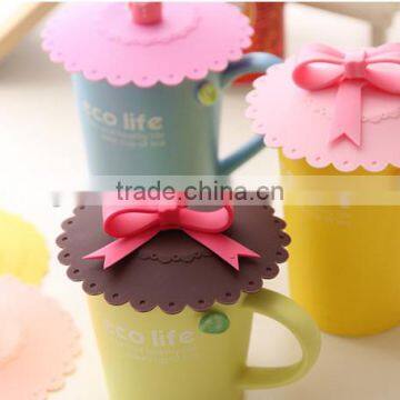 Silicone Anti-dust Suction Seal Lid Cap Coffee Mug Leak Proof Cover photo-4