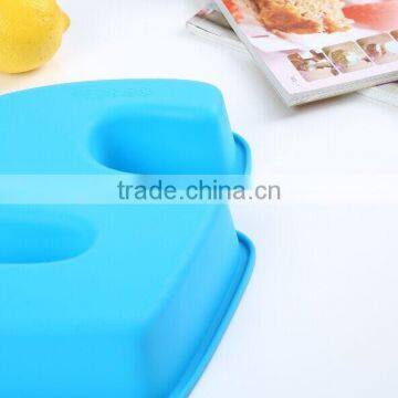 Hot Sale Birthday Number 5 Shape Silicone Cupcake Mold,cake Pan,bakeware Cake Mold