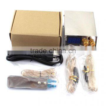 Tattoo Machine Power Supply Kit Set w/ Clip Cord, Foot Pedal