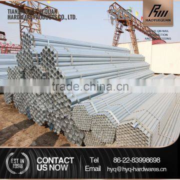 gi pipe 6m length pipe steel welded