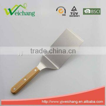 WC3894 Good quality Stainless Steel Blade Wooden Grip Baking Cake Pie Pizza Shovel low price