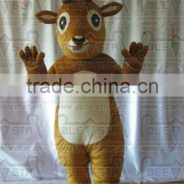 2012 Christmas deer cartoon Christmas mascot costume party dress NO.2023