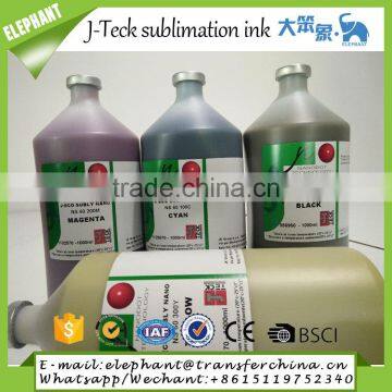 C.M.Y.K color Italy J-teck sublimation dye ink 1000ml