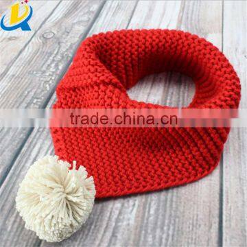 Top Sale Popular Knitted Candy Color Wool Warm Head Scarf for Kids photo-5