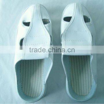 cleanroom used 4- holes ESD PVC shoes / antistatic shoes