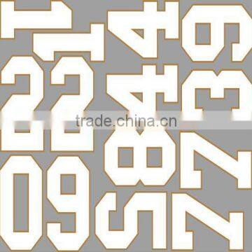 Custom Heat Transfer Sticker Basketball/Football Team Logo Plastisol Transfer For T-shirt photo-3