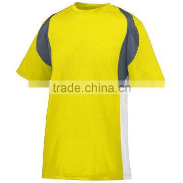 Quick Dry Youth Quasar Jersey 92% Polyester 8% Spandex Pinhole Mesh Sport Tee Customize Sport Active Wear Manufacturer photo-2