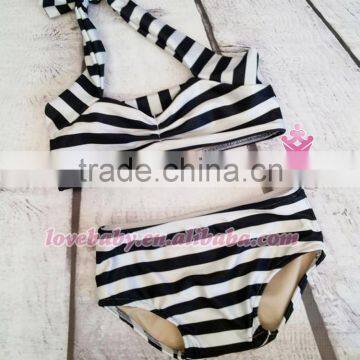 Wholesale Lovebaby Pernickety Black Stripe Micro Kids Bikini LBP4120615 photo-4