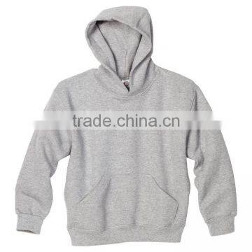 Custom Design Printing Wholesale Cheap Kids Fleece Blank Pullover Hoodie photo-3