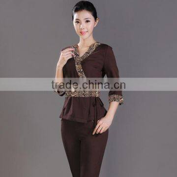 Custom Fashion Design Wholesale Price Spa Beauty Salon Uniform for Nail Salon photo-5