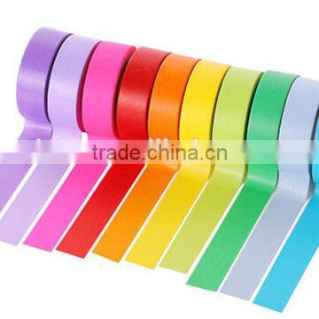 10 Pure Colors Washi Tape One Set Adhesive Paper Carton Packing photo-3
