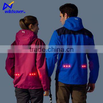 New Outdoor Safety LED Waterproof Pullover Windbreaker Jacket photo-2