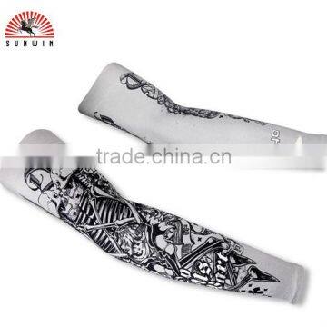 high quality custom sublimation UV Sun Protection lycra Arm cool sleeves
