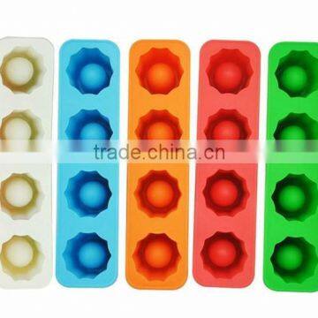 Silicone Ice Cube Trays Silicone Shot Mold Glass Ice Tray Bpa Free Silicone Ice Shot Ball Mould photo-5