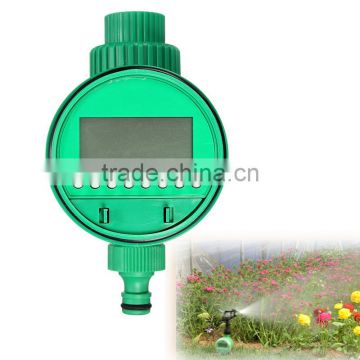 Green English Version LCD Home Digital Electronic Intelligence Water Timer Garden Irrigation Controller Water Programs System