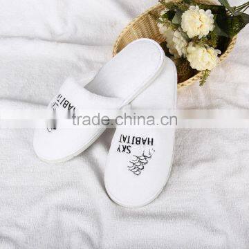 top quality coral velvet hotel slipper