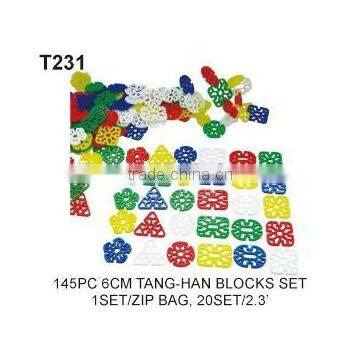 100 Pcs Triangle Linking Maths Cubes Blocks Toys