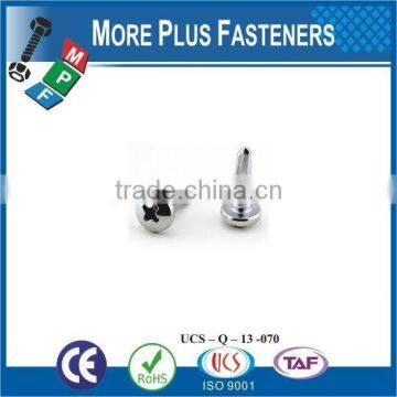 Made in Taiwan ALL METAL Tek Screws Pan Head Self Drilling photo-3