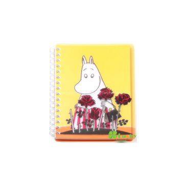 Moomin Spiral Notebook A6 Snufkin Lined Paper 75 Pages Plastic Covers photo-3