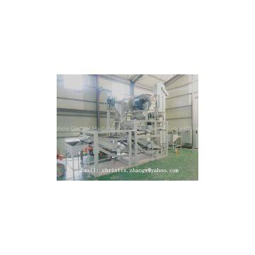 Large scale oats shelling machine