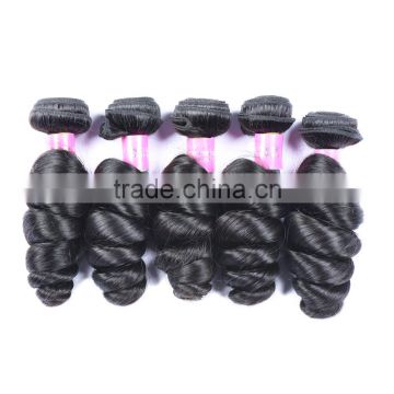 Wholesale viring 8a grade loose wave bundles , Malaysian hair