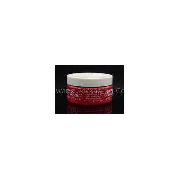 Red Eco Cosmetic Cream Containers PET Beauty Product Packaging