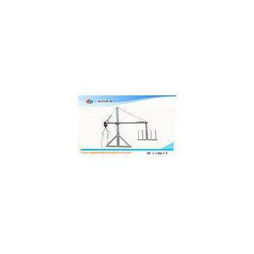 Steel / Aluminum Suspended Wire Rope Platform ZLP800 For Large Tower / Bridge
