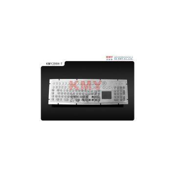 IP65 Metal Kiosk Keyboard with Touchpad (KMY299H-T)