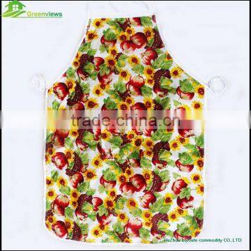 Printing customized fashionable Barbecue apron cheap fabric printed aprons