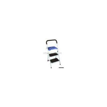 Metal step ladder