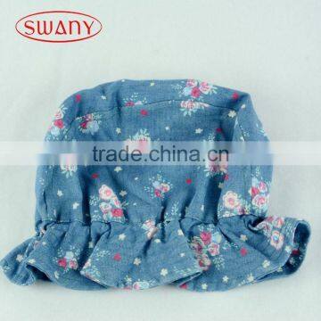 Super quality hot sell soft textile baby cap