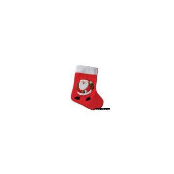 embroider santa sock