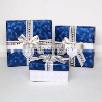 Christmas Gift Box Set Made-in-China,Europe Style Gift Paper Wedding/Birthday Party Favour Sweet Candy Gift Boxes Set of 3