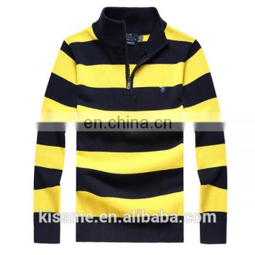 100% Men Wool Sweater /Polo Sweater with top quality