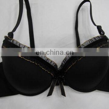 Cheap Black Lady's Bra