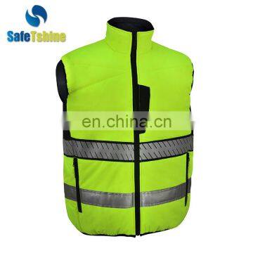 2017 high quality reflective fluorescent standard china safety vest