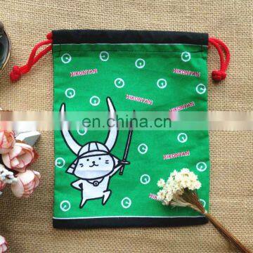 100% Cotton Customized Handle Eco-friendly Shopping Bags/ Customized Printing Shopping Bag