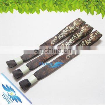 Wholesale Fabric Wristbands Low Price Fastern Cloth Bracelet for Hotel Supply
