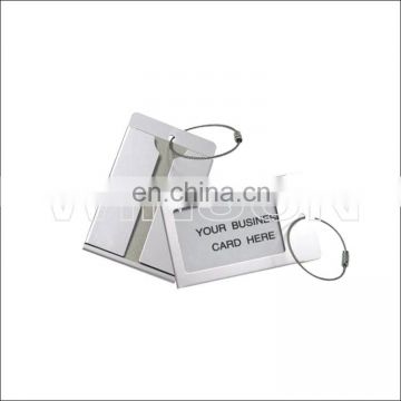 fashion cheap luggage tag/extra metal large luggage tags