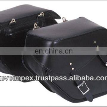 Top quality Motorcycle Leather Saddle bag Genuine leather saddle bag pair saddle bag 2017