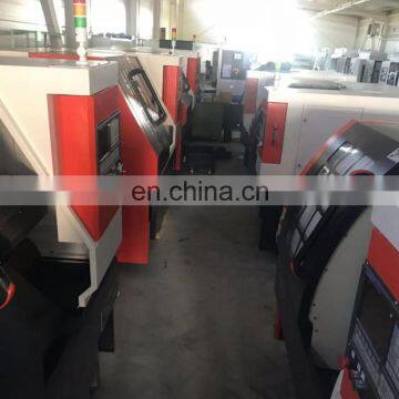 CK50L ЧПУ токарный станок высокого качества с наклонным корпусом и башенной системой photo-7