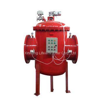 brush auto self cleaning water filter for steel plant circulating water