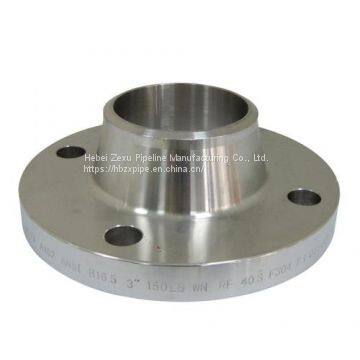 Butt Welded Flange with Neck Flange Threaded Flange Welding Neck Flange